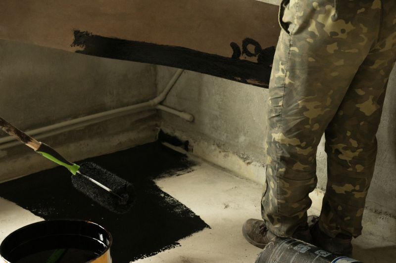 Completed Waterproofing of Basement